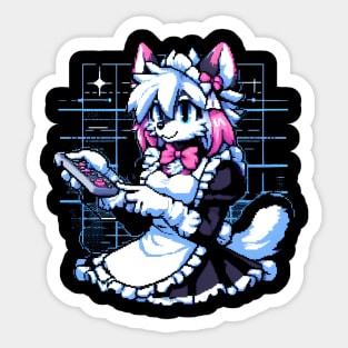 anthro gamer Sticker